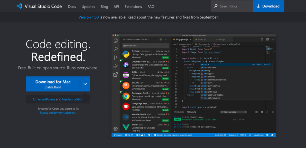 Visual studio code, or simply VS Code, is perhaps one of the most used code editors out there.  VS Code extensions allow developers to enhance productivity, contribution, and collaboration with team members.